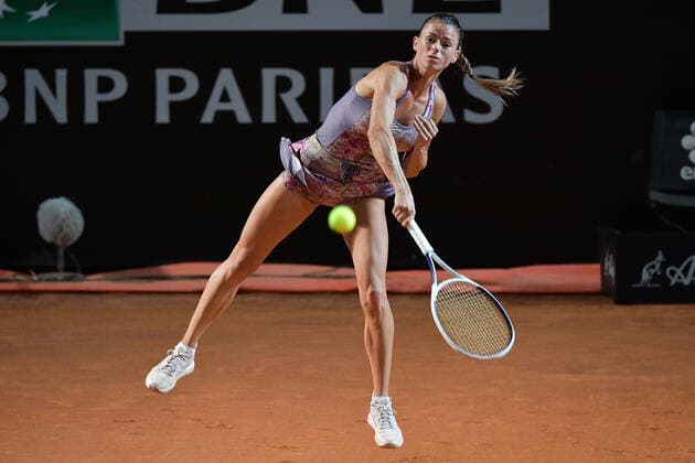 Photo Alfredo Falcone - LaPresse 14 09 2020 Roma (Italy) Tennis Camila Giorgi (ita) vs Dayana Yastremska (ukr) Internazionali BNL d Italia 2020 In the pic:Camila Giorgi  Copyright: xAlfredoxFalcone LaPressex