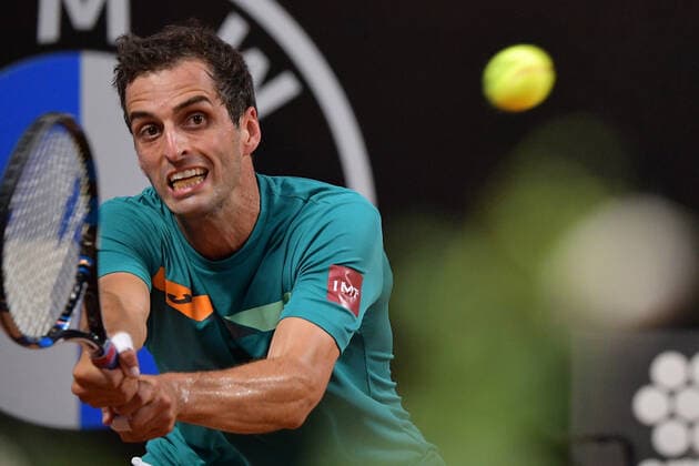 Photo Alfredo Falcone - LaPresse 14 09 2020 Roma (Italy) Tennis Kei Nishikori (jpn) vs Albert Ramos-Vinolas (esp) Internazionali BNL d Italia 2020 In the pic:Albert Ramos-Vinolas  Copyright: xAlfredoxFalcone LaPressex