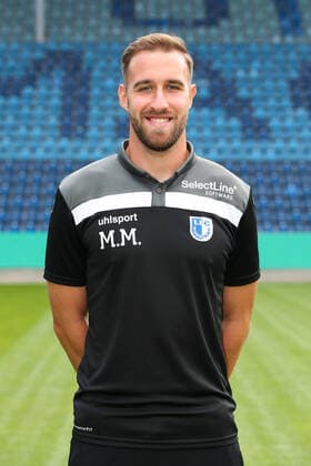 Co Coach Matthias Mincu 1 FC Magdeburg 3 League Season 2020 2021 3 League Portrait Date 2020 2021 official photo session 1 FC Magdeburg in the MDCC Arena in Magdeburg Portrait, Portrait,Germany, Football, Man, Men,GER,10 09 2020 Pressebuero Schroedter