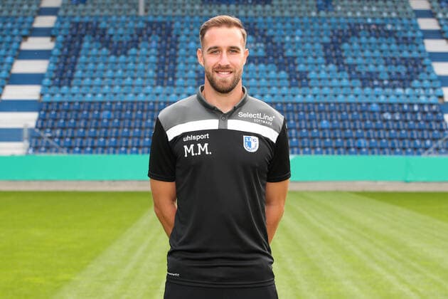 Co Coach Matthias Mincu 1 FC Magdeburg 3 League Season 2020 2021 3 League Portrait Date 2020 2021 official photo session 1 FC Magdeburg in the MDCC Arena in Magdeburg Portrait, Portrait,Germany, Football, Man, Men,GER,10 09 2020 Pressebuero Schroedter