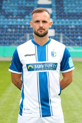 Luka Sliskovic 1 FC Magdeburg,7 3 Liga Season 2020 2021 3 Liga Portrait date 2020 2021 official photo session 1 FC Magdeburg in the MDCC Arena in Magdeburg Portrait, Portrait,Germany, Football, Man, Men,GER,10 09 2020 Pressebuero Schroedter
