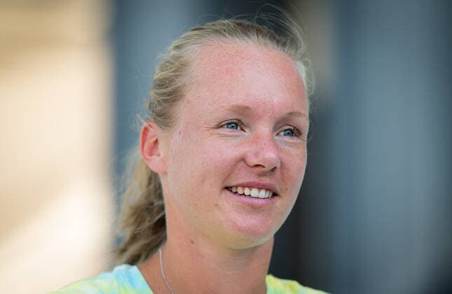 September 14, 2020, Rome, ITALY: Kiki Bertens of the Netherlands during media day at the 2020 Internazionali BNL d Italia WTA, Tennis Damen Premier 5 tennis tournament Rome ITALY - ZUMAa181 20200914_zaa_a181_119 Copyright: xRobxPrangex