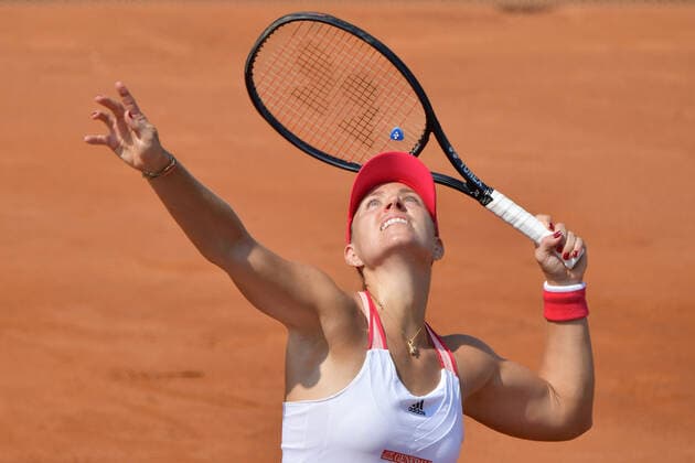 Photo Alfredo Falcone - LaPresse 15 09 2020 Roma (Italy) Tennis Katerina Siniakova (CZE) vs Angelique Kerber (GER) Internazionali BNL d Italia 2020 In the pic:Angelique Kerber  Copyright: xAlfredoxFalcone LaPressex