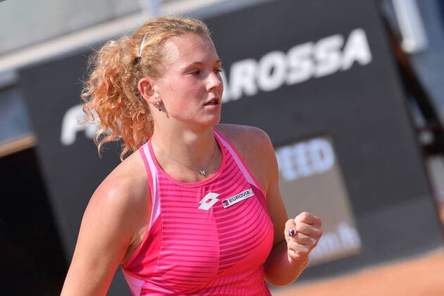 Photo Alfredo Falcone - LaPresse 15 09 2020 Roma (Italy) Tennis Katerina Siniakova (CZE) vs Angelique Kerber (GER) Internazionali BNL d Italia 2020 In the pic:Katerina Siniakova  Copyright: xAlfredoxFalcone LaPressex