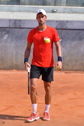 Photo Alfredo Falcone - LaPresse15 09 2020 Roma (Italy TennisTraining session Novak Djokovic (SRB)Internazionali BNL d Italia 2020In the pic:Novak Djokovic  Copyright: xAlfredoxFalcone LaPressex