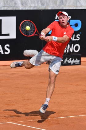 Photo Alfredo Falcone - LaPresse 15 09 2020 Roma (Italy) Tennis Dominik Koepfer (GER) vs Alex De Minaur (AUS) Internazionali BNL d Italia 2020 In the pic:Dominik Koepfer  Copyright: xAlfredoxFalcone LaPressex