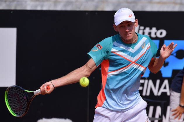 Photo Alfredo Falcone - LaPresse 15 09 2020 Roma (Italy) Tennis Dominik Koepfer (GER) vs Alex De Minaur (AUS) Internazionali BNL d Italia 2020 In the pic:Alex De Minaur  Copyright: xAlfredoxFalcone LaPressex