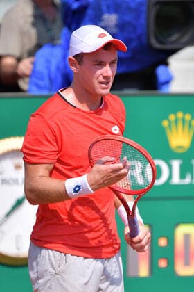 Photo Alfredo Falcone - LaPresse 15 09 2020 Roma (Italy) Tennis Dominik Koepfer (GER) vs Alex De Minaur (AUS) Internazionali BNL d Italia 2020 In the pic:Dominik Koepfer  Copyright: xAlfredoxFalcone LaPressex