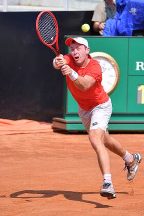 Photo Alfredo Falcone - LaPresse 15 09 2020 Roma (Italy) Tennis Dominik Koepfer (GER) vs Alex De Minaur (AUS) Internazionali BNL d Italia 2020 In the pic:Dominik Koepfer  Copyright: xAlfredoxFalcone LaPressex