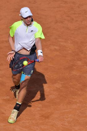 Photo Alfredo Falcone - LaPresse 15 09 2020 Roma (Italy) Tennis Guido Pella (ARG) vs Denis Shapovalov (CAN) Internazionali BNL d Italia 2020 In the pic:Denis Shapovalov  Copyright: xAlfredoxFalcone LaPressex