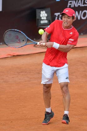 Photo Alfredo Falcone - LaPresse 15 09 2020 Roma (Italy) Tennis Yoshihito Nishioka (JPN) vs Miomir KecManovic (SRB) Internazionali BNL d Italia 2020 In the pic:Yoshihito Nishioka  Copyright: xAlfredoxFalcone LaPressex