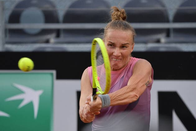 Photo Alfredo Falcone - LaPresse 15 09 2020 Roma (Italy) Tennis Bernarda Pera (USA) vs Svetlana Kuznetsova (RUS) Internazionali BNL d Italia 2020 In the pic:Svetlana Kuznetsova  Copyright: xAlfredoxFalcone LaPressex