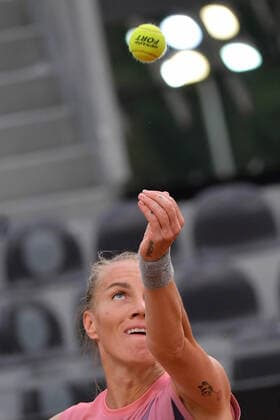 Photo Alfredo Falcone - LaPresse 15 09 2020 Roma (Italy) Tennis Bernarda Pera (USA) vs Svetlana Kuznetsova (RUS) Internazionali BNL d Italia 2020 In the pic:Svetlana Kuznetsova  Copyright: xAlfredoxFalcone LaPressex