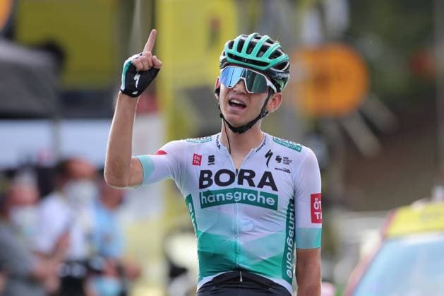 TOUR DE FRANCE 2020- UCI Cycling World Tour under Virus Outbreak. Stage 16th from La Tour-Du-Pin to Villard-De-Lans on the 15th of September 2020, Villard-De-Lans, France. Lennard Kamna Germany Bora - Hansgrohe ( Pierre Teyssot ESPA-Images) Villard-De-Lans USA - ZUMAcs12 20200915_zaf_cs12_011 Copyright: xESPAxPhotoxAgencyx