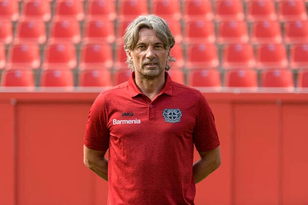 Co-Coach Rob Maas Bayer Leverkusen 1 BL, portrait date 2020 2021 Leverkusen NRW Germany Poolfoto Uwe Kraft ,EDITORIAL USE ONLY