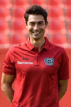 Athletics coach Schahriar Bigdeli Bayer Leverkusen 1 BL, portrait date 2020 2021 Leverkusen NRW Germany Poolfoto Uwe Kraft ,EDITORIAL USE ONLY