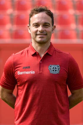 Athletics Coach Daniel Jouvin Bayer Leverkusen 1 BL, portrait date 2020 2021 Leverkusen NRW Germany Poolfoto Uwe Kraft ,EDITORIAL USE ONLY