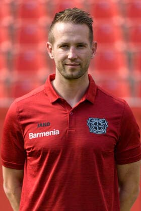 Athletics coach Terry Peters Bayer Leverkusen 1 BL, portrait date 2020 2021 Leverkusen NRW Germany Poolfoto Uwe Kraft ,EDITORIAL USE ONLY