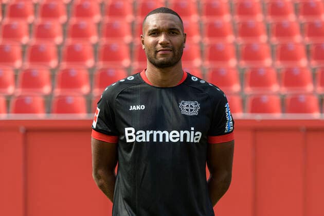 Jonathan Tah Bayer Leverkusen 1 BL, portrait date 2020 2021 Leverkusen NRW Germany Poolfoto Uwe Kraft ,EDITORIAL USE ONLY