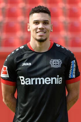 Paulinho Bayer Leverkusen 1 BL, portrait date 2020 2021 Leverkusen NRW Germany Poolfoto Uwe Kraft ,EDITORIAL USE ONLY