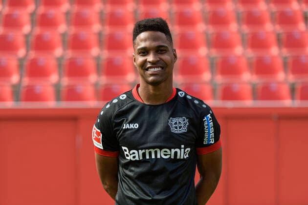Wendell Bayer Leverkusen 1 BL, portrait date 2020 2021 Leverkusen NRW Germany Poolfoto Uwe Kraft ,EDITORIAL USE ONLY