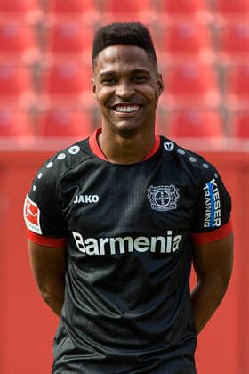 Wendell Bayer Leverkusen 1 BL, portrait date 2020 2021 Leverkusen NRW Germany Poolfoto Uwe Kraft ,EDITORIAL USE ONLY