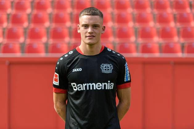 Florian Wirtz Bayer Leverkusen 1 BL, portrait date 2020 2021 Leverkusen NRW Germany Poolfoto Uwe Kraft ,EDITORIAL USE ONLY