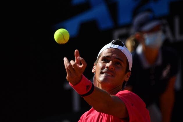 Photo Alfredo Falcone - LaPresse16 09 2020 Roma (Italy TennisFederico Coria (ARG) vs Mattia Berrettini (ITA)Internazionali BNL d Italia 2020In the pic:Federico Coria  Copyright: xAlfredoxFalcone LaPressex