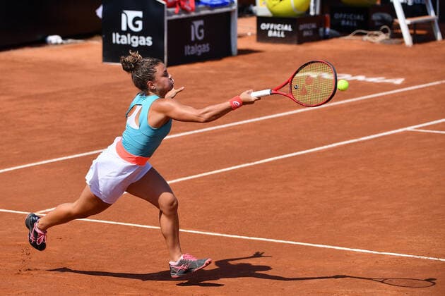 Photo Alfredo Falcone - LaPresse 16 09 2020 Roma (Italy) Tennis Simona Halep (ROU) vs Jasmine Paolini (ITA) Internazionali BNL d Italia 2020 In the pic:Jasmine Paolini  Copyright: xAlfredoxFalcone LaPressex