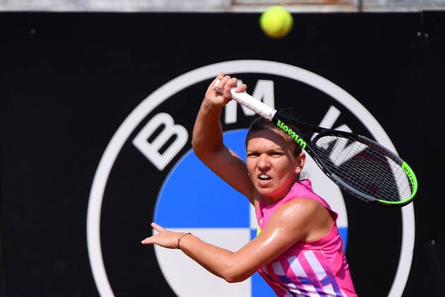 Photo Alfredo Falcone - LaPresse 16 09 2020 Roma (Italy) Tennis Simona Halep (ROU) vs Jasmine Paolini (ITA) Internazionali BNL d Italia 2020 In the pic:Simona Halep  Copyright: xAlfredoxFalcone LaPressex