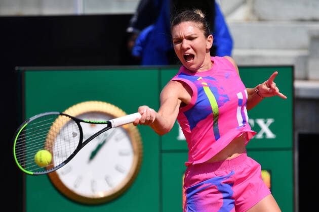 Photo Alfredo Falcone - LaPresse 16 09 2020 Roma (Italy) Tennis Simona Halep (ROU) vs Jasmine Paolini (ITA) Internazionali BNL d Italia 2020 In the pic:Simona Halep  Copyright: xAlfredoxFalcone LaPressex