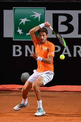 Photo Alfredo Falcone - LaPresse 16 09 2020 Roma (Italy) Tennis Pablo Carreno Busta (ESP) vs Rafael Nadal (ESP) Internazionali BNL d Italia 2020 In the pic:Pablo Carreno Busta  Copyright: xAlfredoxFalcone LaPressex