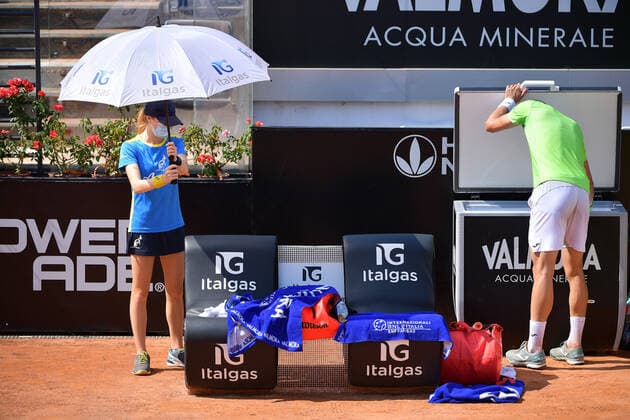 Photo Alfredo Falcone - LaPresse 17 09 2020 Roma (Italy) Tennis Pedro Martinez (ESP) vs Denis Shapovalov (CAN) Internazionali BNL d Italia 2020 In the pic:Pedro Martinez  Copyright: xAlfredoxFalcone LaPressex