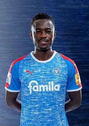 David Atanga KSV, 10 , Holstein Kiel 2 BL, portrait appointment 2020 2021, football, men, 17 09 2020, photo Holstein Kiel via HOLSTEINOFFICE POOL Kiel NLZ Projendorf Kiel Germany