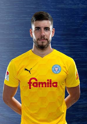 Ioannis Gelios KSV, 30 , Holstein Kiel 2 BL, portrait date 2020 2021, football, men, 17 09 2020, photo Holstein Kiel via HOLSTEINOFFICE POOL Kiel NLZ Projendorf Kiel Germany