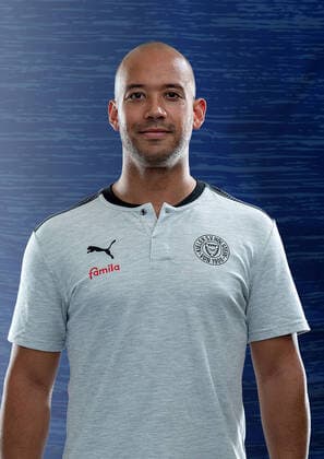 Physiotherapist Maurice Johnson, Holstein Kiel 2 BL, portrait appointment 2020 2021, football, men, 17 09 2020, photo Holstein Kiel via HOLSTEINOFFICE POOL Kiel NLZ Projendorf Kiel Germany