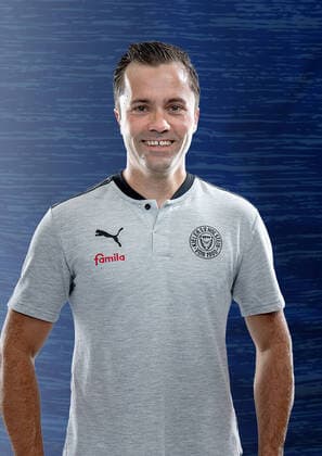 Physiotherapist Sebastian Süß, Holstein Kiel 2 BL, portrait appointment 2020 2021, football, men, 17 09 2020, photo Holstein Kiel via HOLSTEINOFFICE POOL Kiel NLZ Projendorf Kiel Germany