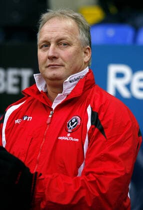 Fußball, Trainerhistorie Sheffield United von 1889 bis heute Kevin Blackwell Sheffield United Manager Fa Cup 4th Rd Bolton W V Sheffield Utd Reebok Stadium, Bolton, England 23 January 2010 Kevin Blackwell Sheffield United Manager Fa Cup 4th Rd Bolton W V Sheffield Utd Reebok Stadium, Bolton, England 23 January 2010  Copyright: Allstar StewartxKenda 12798234