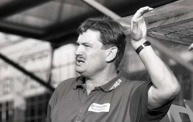 25 09 94 Stuttgarter Kickers SSV Ulm 1846 Germany, Stuttgart, 25 09 1994, Football, Regionalliga Süd, Stuttgarter Kickers SSV Ulm 1846 6 1 Paul Sauter Trainer Stuttgarter Kickers