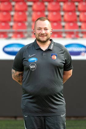 Manuel Henck, 1 FC Heidenheim 1846, 2 Bundesliga, team photo and portrait appointment, season 2020 2021, 17 09 2020, DFB DFL regulations prohibit any use of photographs as image sequences and or quasi video , 1 FC Heidenheim 1846, 2 Bundesliga, team photo and portrait appointment, clipping, shooting, season 2020 2021, 17 09 2020 Heidenheim Copyright: xEibner-Pressefoto SaschaxWaltherx EP_swa