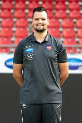 Johannes Geissler, 1 FC Heidenheim 1846, 2 Bundesliga, team photo and portrait appointment, season 2020 2021, 17 09 2020, DFB DFL regulations prohibit any use of photographs as image sequences and or quasi video , 1 FC Heidenheim 1846, 2 Bundesliga, team photo and portrait appointment, clipping, shooting, season 2020 2021, 17 09 2020 Heidenheim Copyright: xEibner-Pressefoto SaschaxWaltherx EP_swa