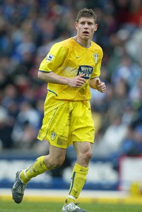 James Milner Leeds United FC Blackburn Rovers V Leeds Utd Ewood Park Blackburn, England 10 April 2004  Copyright: Allstar RichardxSelle 12829418