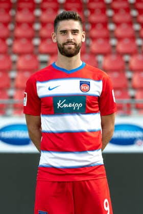 Stefan Schimmer FC Heidenheim, 09 , 1 FC Heidenheim 1846, 2 Bundesliga, team photo and portrait appointment, season 2020 2021, 17 09 2020, DFB DFL regulations prohibit any use of photographs as image sequences and or quasi video , 1 FC Heidenheim 1846, 2 Bundesliga, team photo and portrait appointment, clipping, shooting, season 2020 2021, 17 09 2020 Heidenheim Copyright: xEibner-Pressefoto SaschaxWaltherx EP_swa