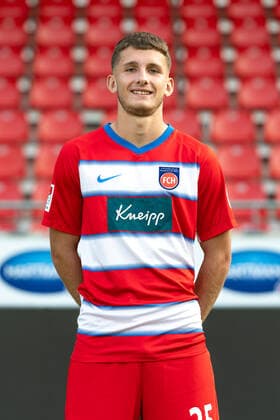 Julian Stark FC Heidenheim, 25 , 1 FC Heidenheim 1846, 2 Bundesliga, team photo and portrait appointment, season 2020 2021, 17 09 2020, DFB DFL regulations prohibit any use of photographs as image sequences and or quasi video , 1 FC Heidenheim 1846, 2 Bundesliga, team photo and portrait appointment, clipping, shooting, season 2020 2021, 17 09 2020 Heidenheim Copyright: xEibner-Pressefoto SaschaxWaltherx EP_swa