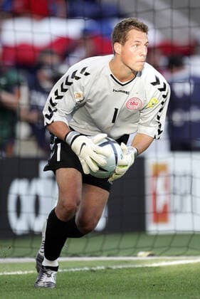 Thomas Sorensen Denmark & Aston Villa Czech Rep V Denmark Dragao Stadium, Porto, Portugal 27 June 2004  Copyright: Allstar RichardxSelle 12832174