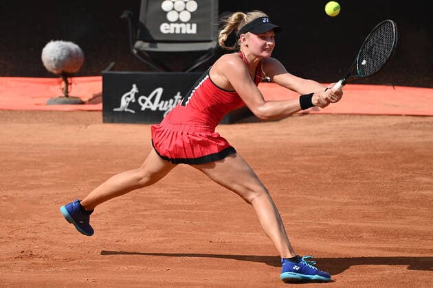 Photo Alfredo Falcone - LaPresse 18 09 2020 Roma (Italy) Tennis Simona Halep (ROU) vs Dayana Yastremska (UKR) Internazionali BNL d Italia 2020 In the pic:Dayana Yastremska  Copyright: xAlfredoxFalcone LaPressex