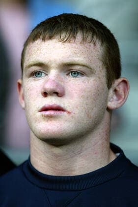 Wayne Rooney England & Everton Fc Liechtenstein V England Rheinpark Stadium, Vaduz, Liechtenstein 29 March 2003  Copyright: Allstar RichardxSelle 12840049