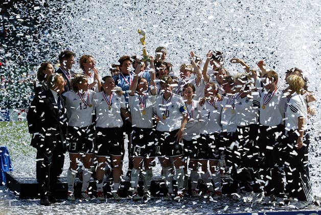 Germany Win Women S World Cup Germany V Sweden Womens World Cup Final 2003 Carson, Los Angeles, Usa 12 October 2003  Copyright: Allstar GrahamxWhitby 12847499