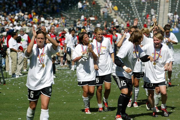 Germany Win Women S World Cup Germany V Sweden Womens World Cup Final 2003 Carson, Los Angeles, Usa 12 October 2003  Copyright: Allstar GrahamxWhitby 12847501