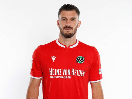 Hannover 96 team photos 2020, Hannover, 2 League, individual portraits of Hannover 96, in the picture Josip Elez 2, Hannover POOLFOTOS HANNOVER 96 via Joachim Sielski Hannover Lower Saxony Germany Poolfoto Hannover 96 ,EDITORIAL USE ONLY